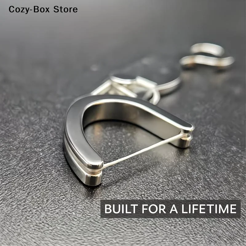[ZY]Stainless Steel Dental Floss Holder Life-time Floss Pick Reusable Portable Oral Care Tool Daily Oral Care Home And Travel Us