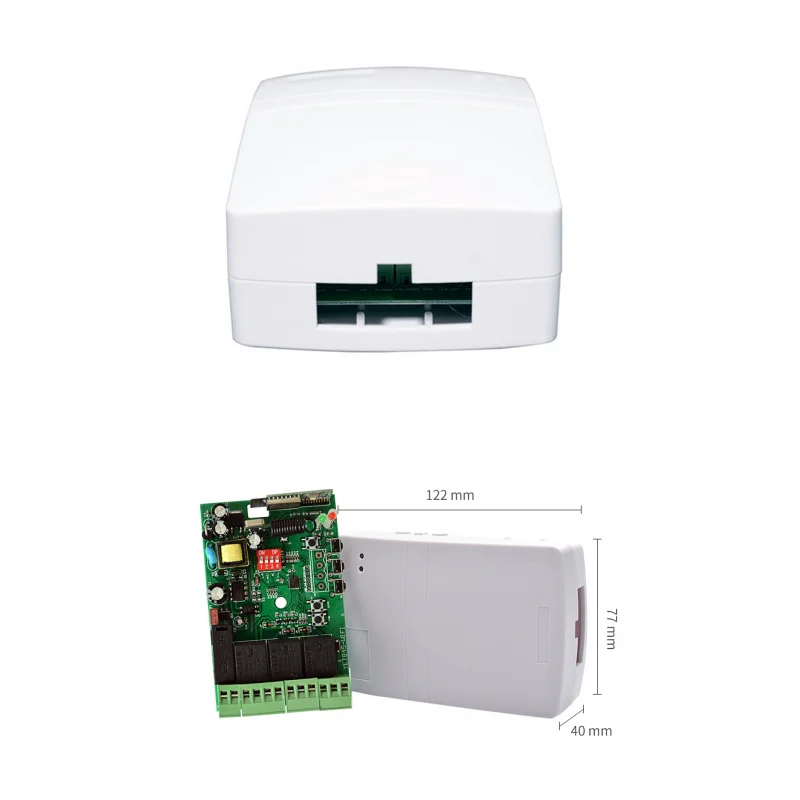 433mhz  WIFI Tubular Motor Rolling Shutter Receiverer Control Board Comes with Two Remote Controls