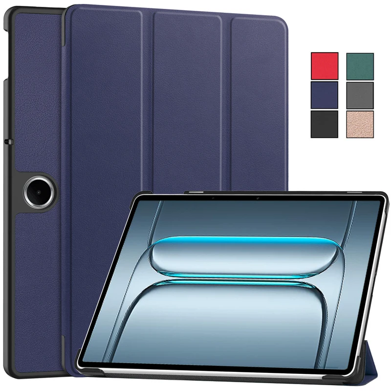 For Oneplus Pad Lite Case 11 inch Trifold Magnetic Leather Stand Hard Smart Cover For OnePlus Pad Lite / One Plus Pad Lite Case
