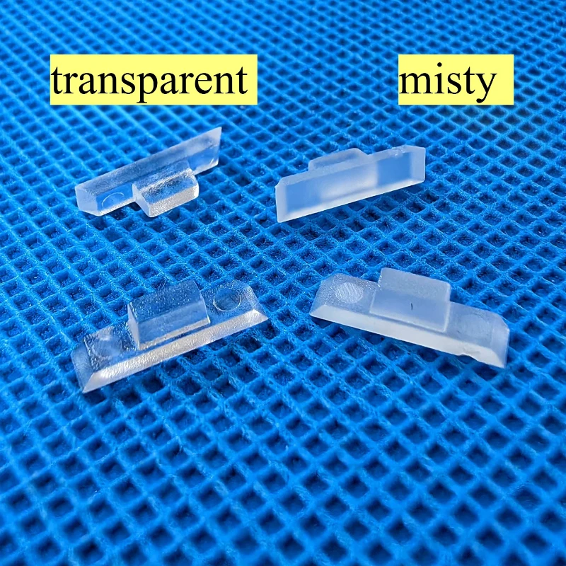 100 PCS 2mm LEM-1 Misty  Transparent LED Light Guide Pipe PC Acrylic Spacer Stand-off For Electronic Equipment