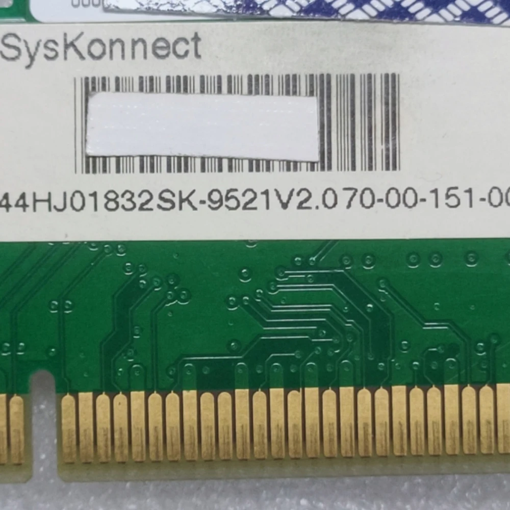 PCI NIC Gigabit Ethernet Networ per SysKonnect SK-9521 V2.0