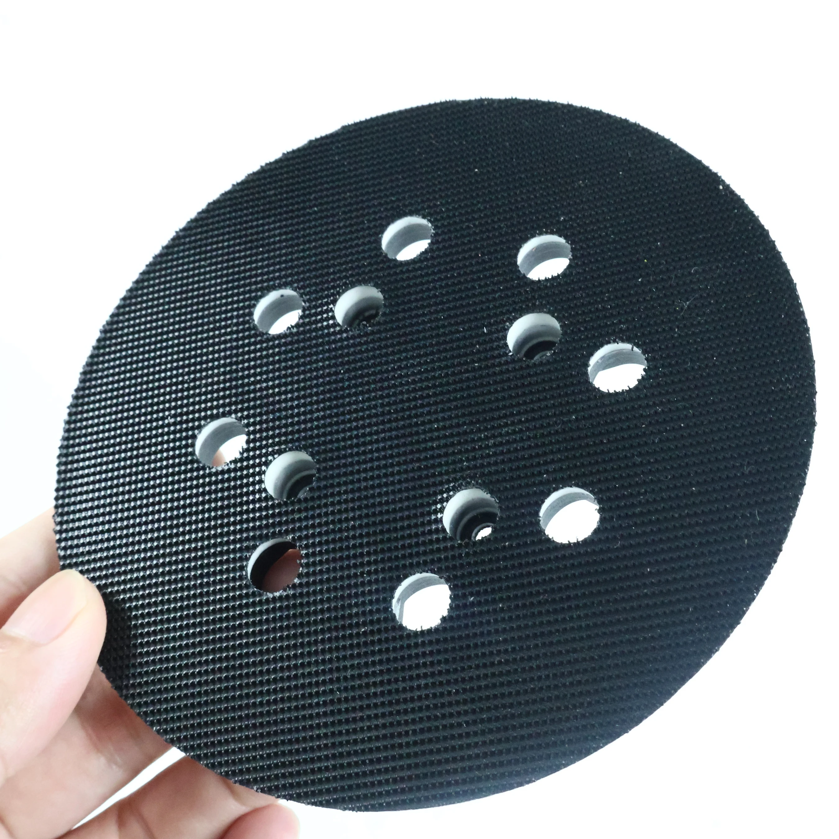 

1 шт., 5 дюймов, 125 мм, 8 + 8 отверстий, подложка, шлифовальная подушечка для Bosch, шлифовальный диск, полировщик, шлифовальная машина, аксессуар, инструмент