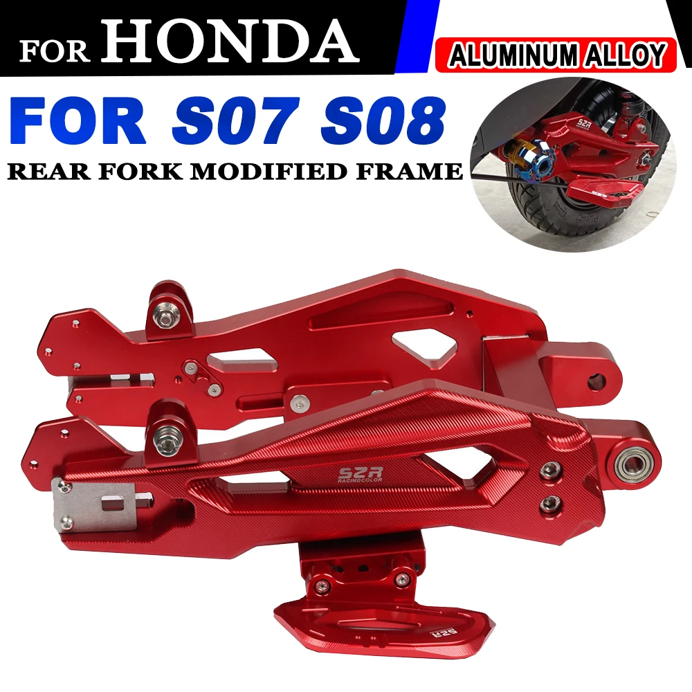 Electric Scooter For Sundiro HONDA S07 S08 S 07 Accessories Rear Swingarm Rear Flat Fork Rear Rocker Arm with Footrest Pedal