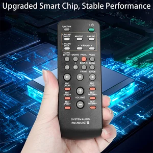 جهاز التحكم عن بعد لنظام Sony Mini Hi-Fi Component System ، RM-AMU007 ، FST-ZUX9 ، LBT-ZUX9 ، LBT-ZUX10D ، HCD-ZUX9 ، HCD-ZUX10D ، SS-ZUX9 ، SS-CT10D أفضل 10 مبيعات لجهاز التحكم عن بعد LBT من سوني - رقم 5