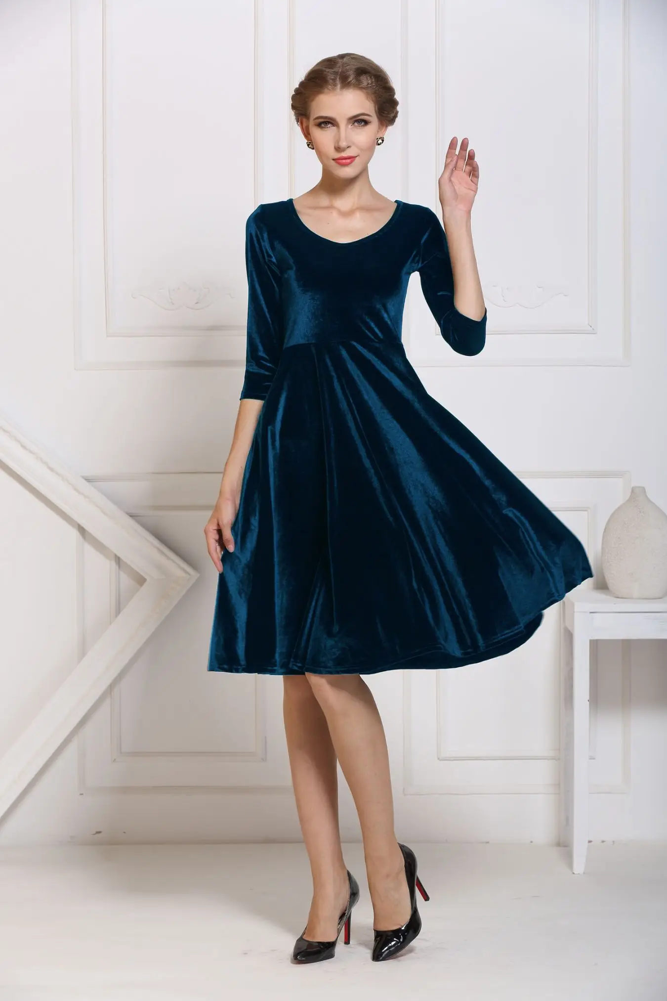 Thumbnail 2 - #60 Trending Midi A-Line Dress Right Now