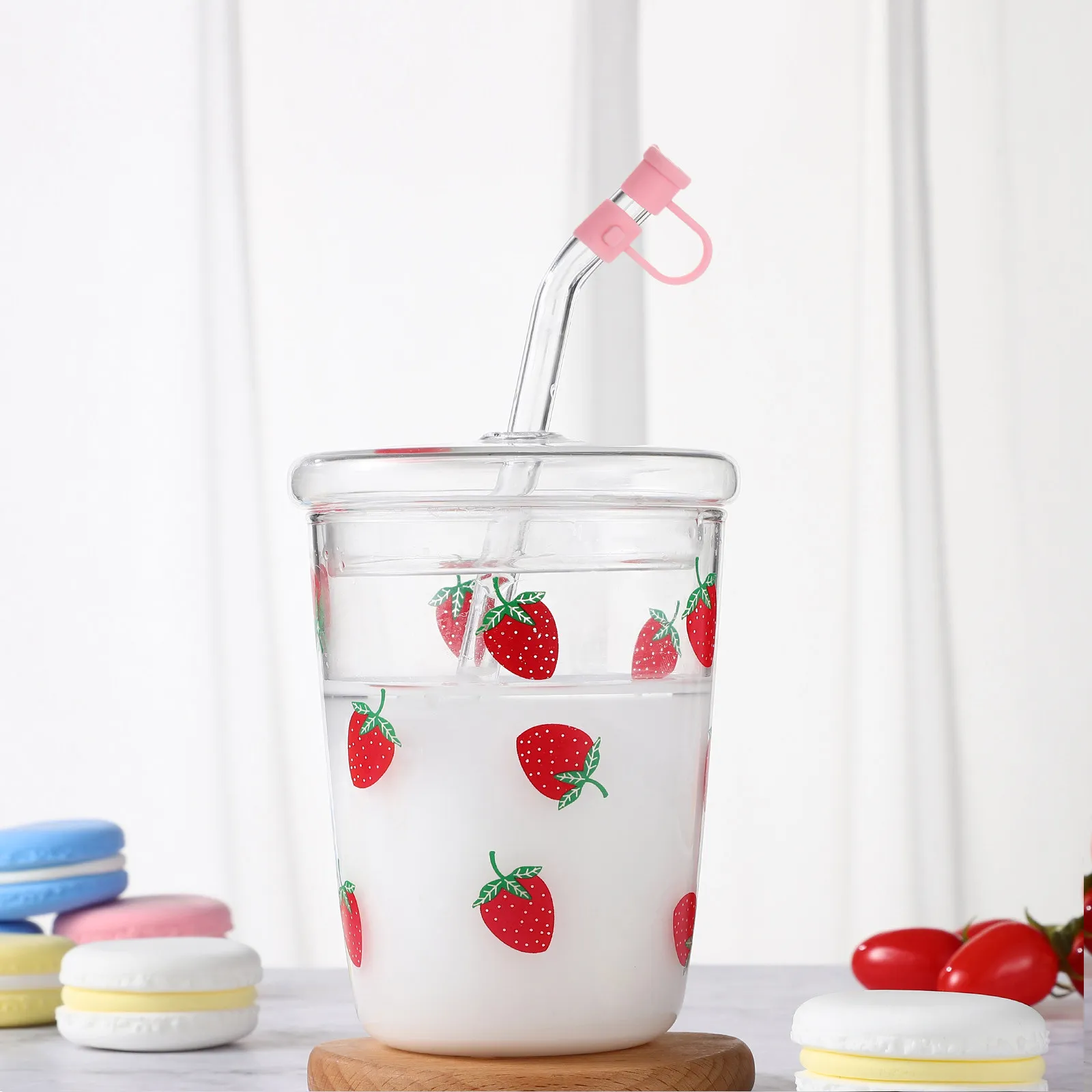 

12Pcs Colorful Silicone Straw Tips Covers Flexible Elastic Straw Stopper Caps Reusable for Tumblers Cups Straws Daily Use