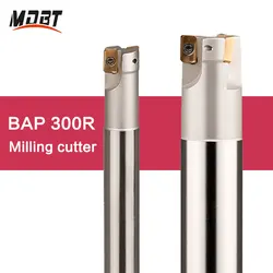 90°BAP300R End Mill CNC Cutter BAP 300R Milling Tool Holder CNC Milling Rough Inserts For Machining Steel Cast Iron