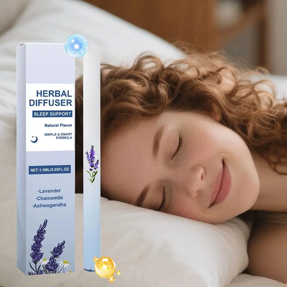 1-8 قطعة عصا التنفس العشبية المنعشة للاسترخاء منتجات العناية الشخصية الحسية للتنفس الشفاف يستريح الأنف