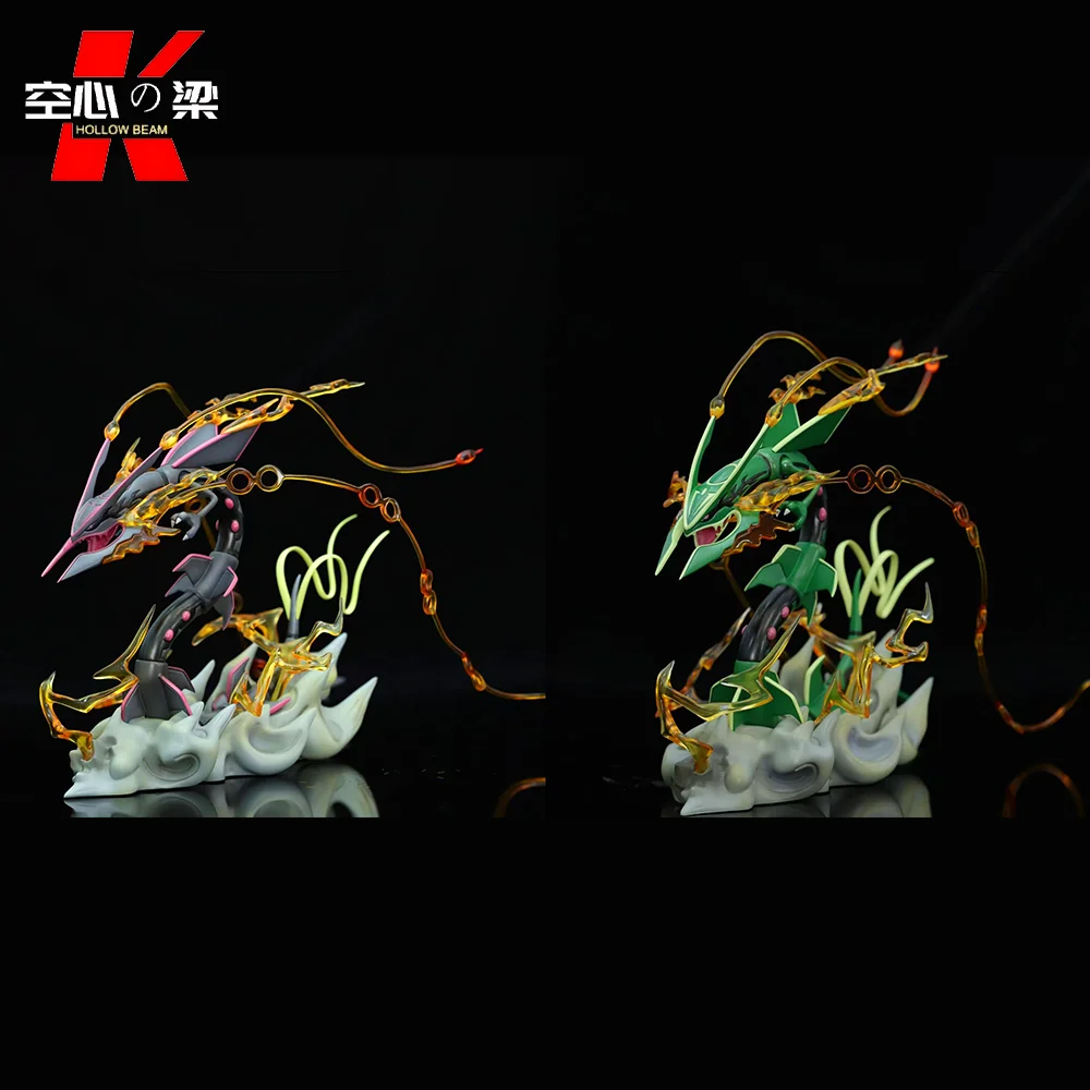 [1/20 Scale World] Mega Rayquaza Sky Dragon A Legendary Pokémon and One of The Ultra-ancient Pokémon Toy Figure Decoration