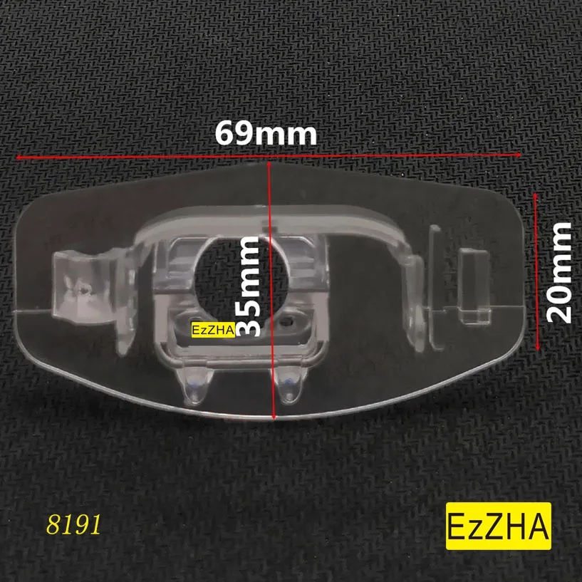 EzZHA Car Rear View Camera Bracket License Plate Light Housing For Honda Accord Spirior Civic City RDX Ciimo Crider Everus