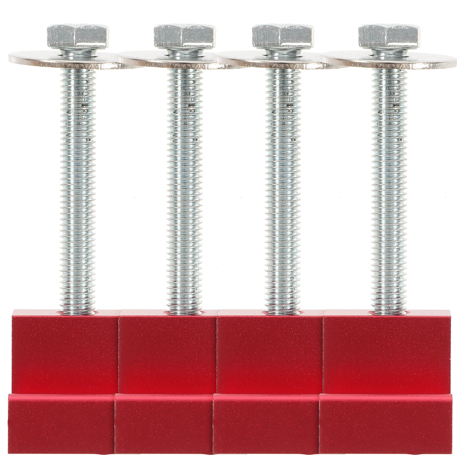 

4pcs Toolbox Mounting Clamps J Hooks for Truck Bed Durable Aluminum Pickup Installation Kit Heavy Duty Tool Box Accessories
