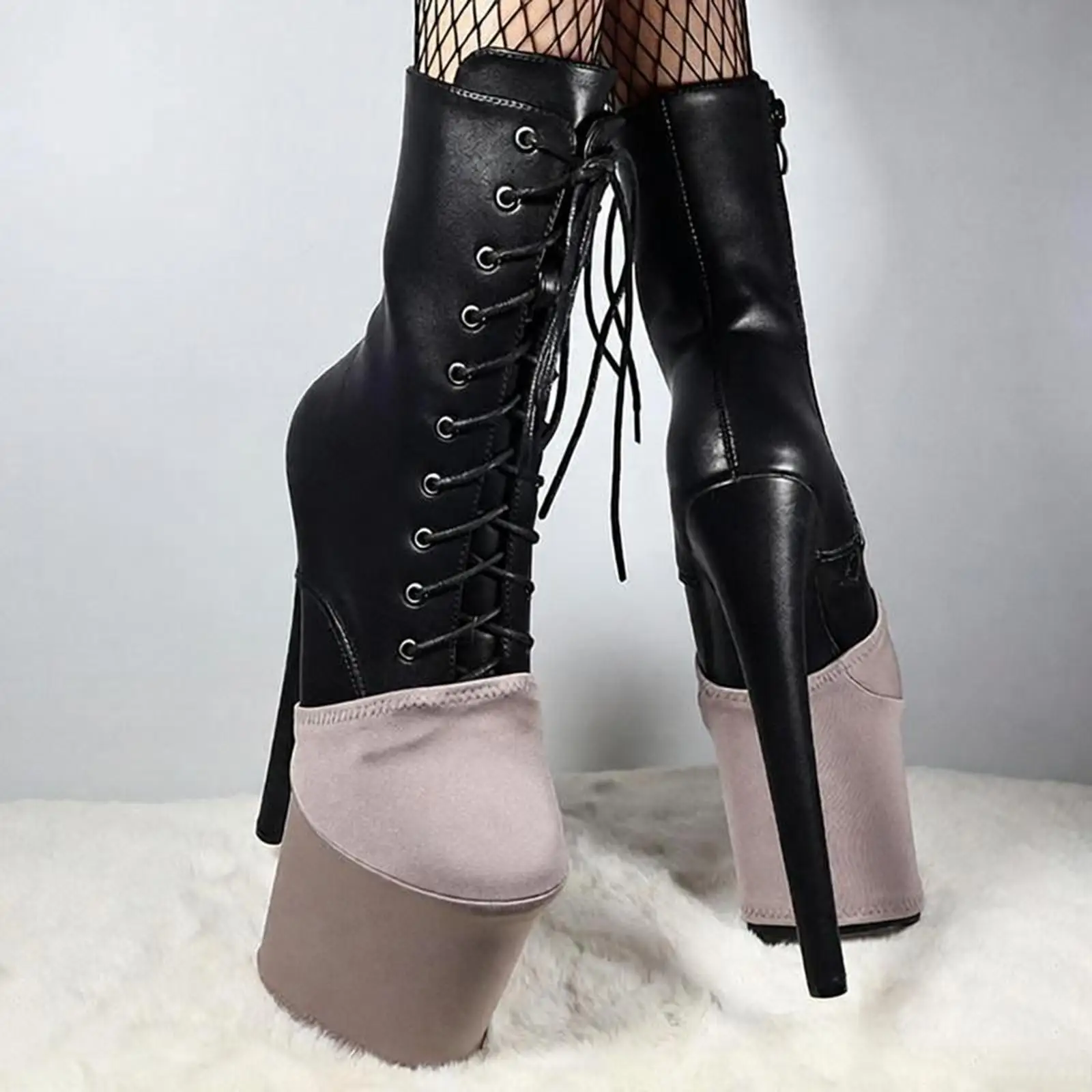 Costume Accessories Shoe Covers Elastic Wear Resistant Stripper Shoe Protectors for Platform Dance Heels