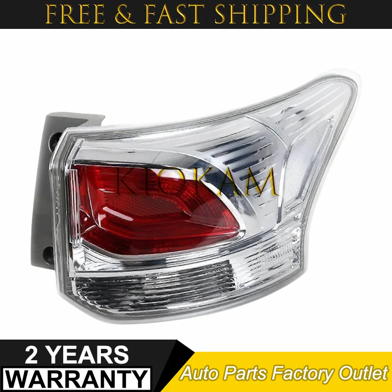 جديد سيارة الخلفية الذيل ضوء وقف الفرامل الضباب مصباح دون لمبات 8330A787 8330A788 لميتسوبيشي أوتلاندر 2013-2015 قطع غيار السيارات #2