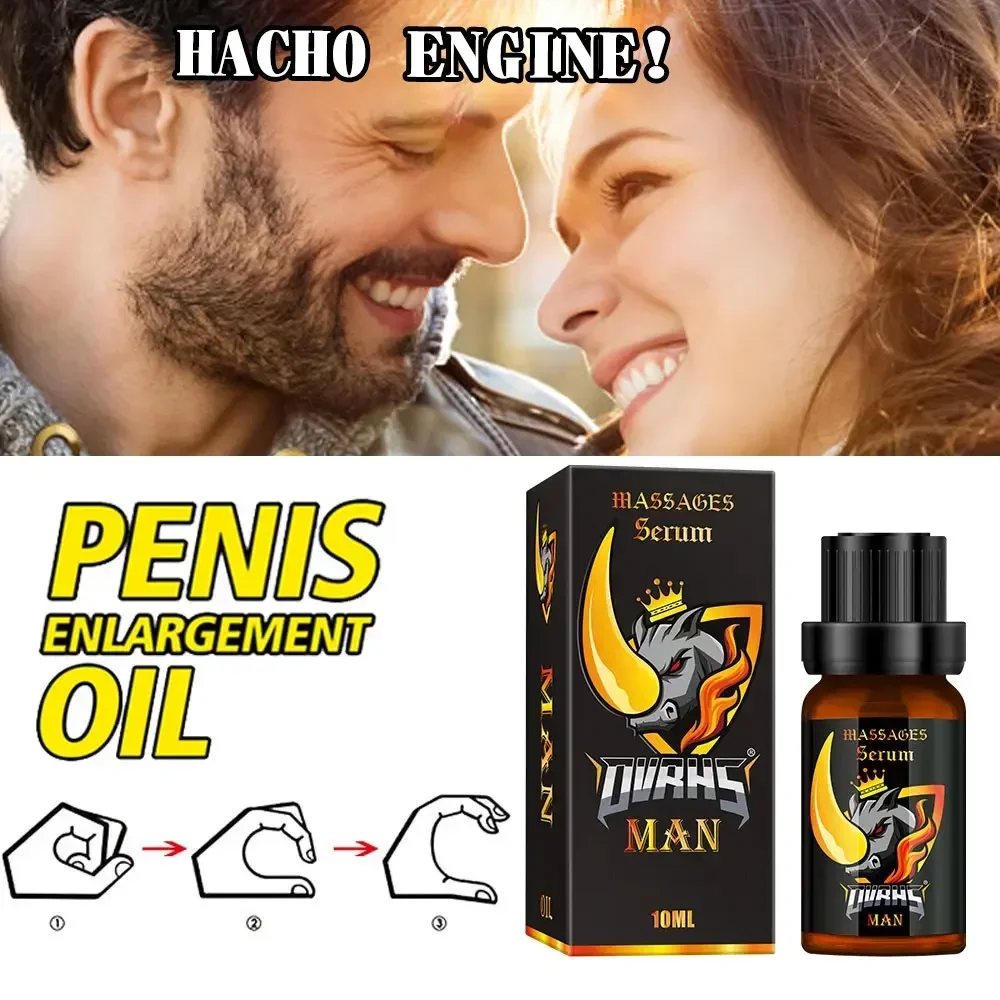 Penies Enlargement Oil Original Permanent Penis Growth Thickening Oil Enlarge For Men Enhance Dick Erection Big Cock Massage Oil