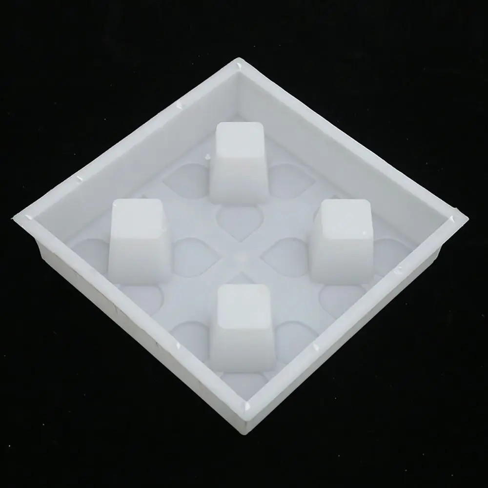 Picture 4: 1Pcs 25x6cm Paving Brick Mould Plastic Reusable Stepping Stone Paver Hollow Grass DIY Walkway Brick Mold