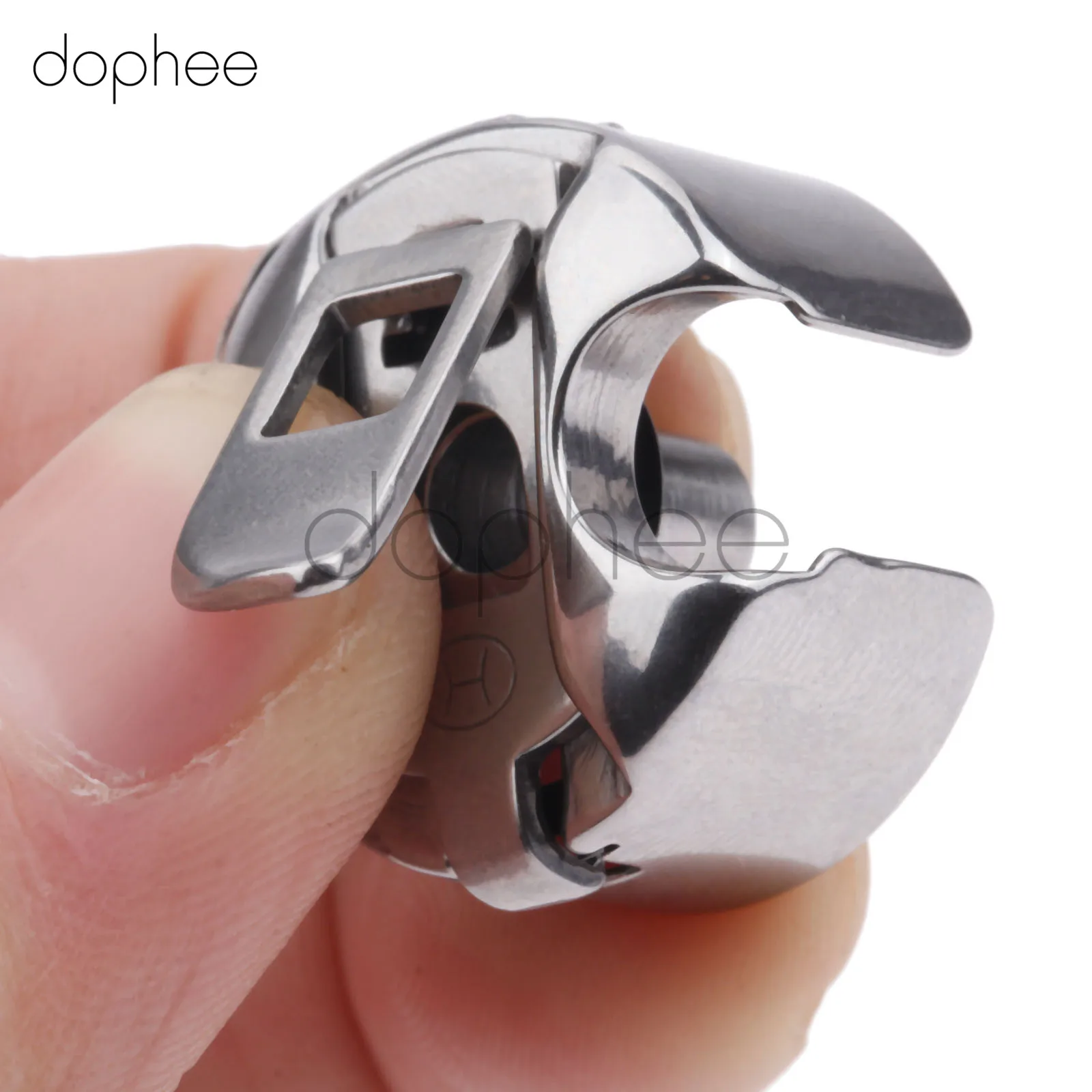 

dophee 1pcs Steel Bobbin Case Hem size 1/8 for Industrial Sewing Machine Lockstitch for BROTHER SINGER PFAFF Sewing Machines