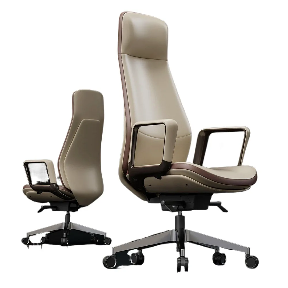 Light luxury simple class chair can lie down high-end business office comfortable sedentary