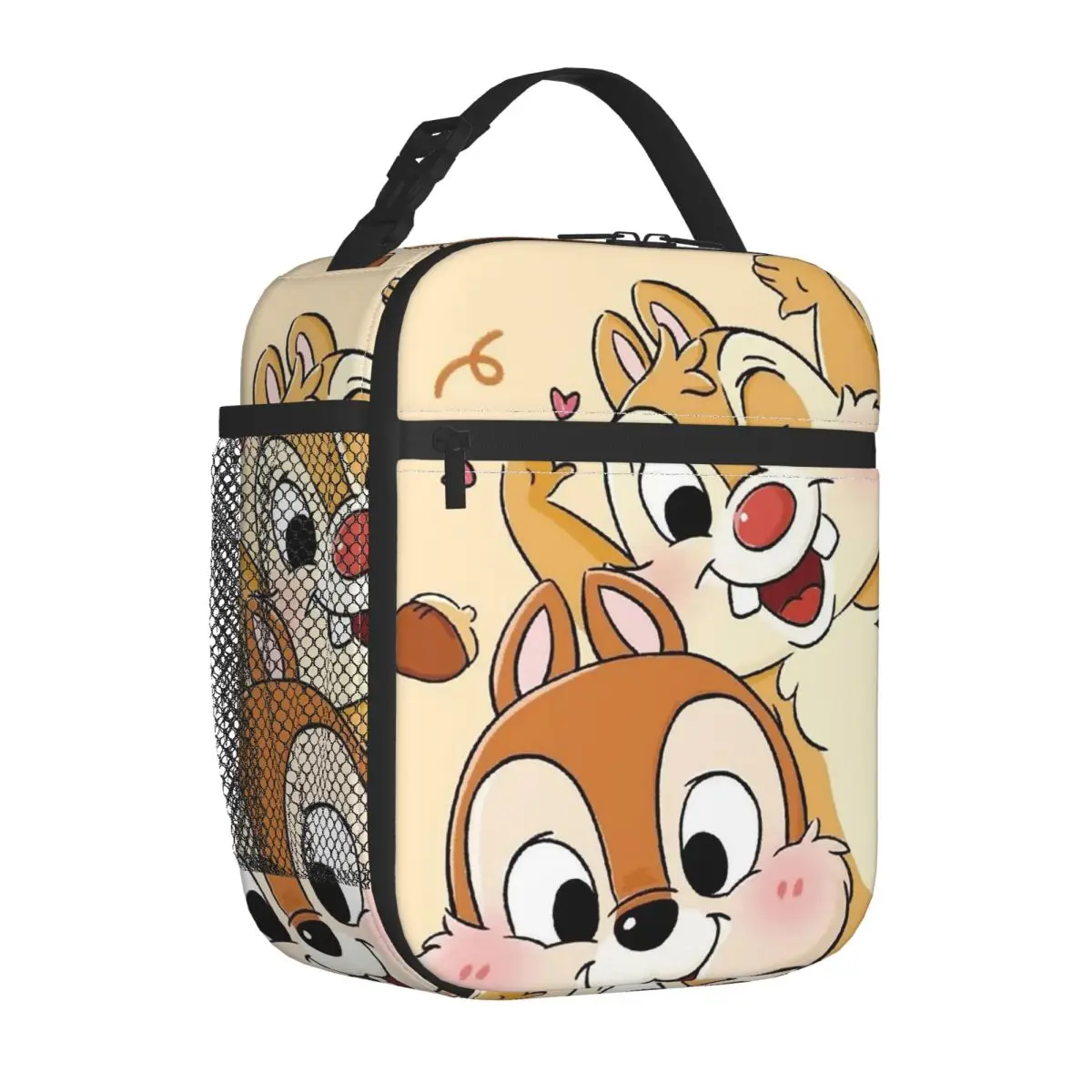 

Милая изолированная сумка для обеда Chipmunk Chip 'n Dale, большой контейнер для еды, сумка-холодильник, сумка-тоут, ланч-бокс, сумки для еды на открытом воздухе для колледжа