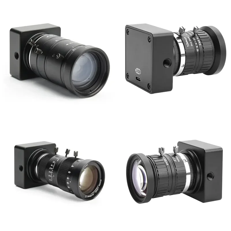 for 4K 12MP USB3.0 Industrial Camera Driver Free High Speed Machine Vision Camera Compatible with Raspberry Pi