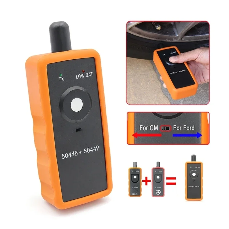 

Convenient Compact Tire Pressure Monitor All in One Car Tire Pressure Lightweight Tool Durable for Anywhere Use