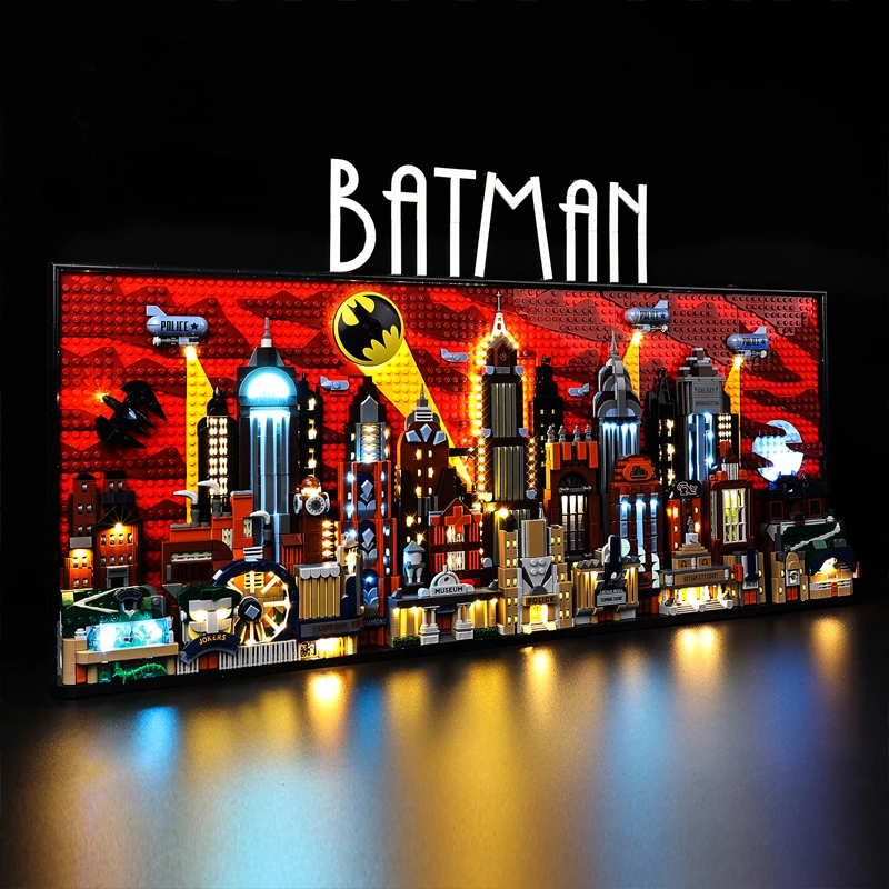 No Model Led Light Kit for The Animated Series Gotham City 76271