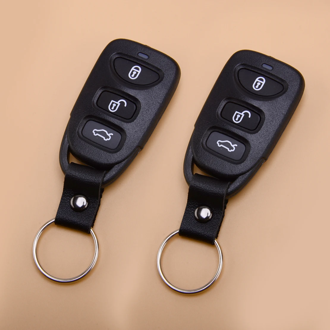 2pcs 3 Button + PANIC Remote Key Fob Shell Case Cover PINHA-T008 4018A-HAT008 Fit For Kia Forte Hyundai Elantra Genesis