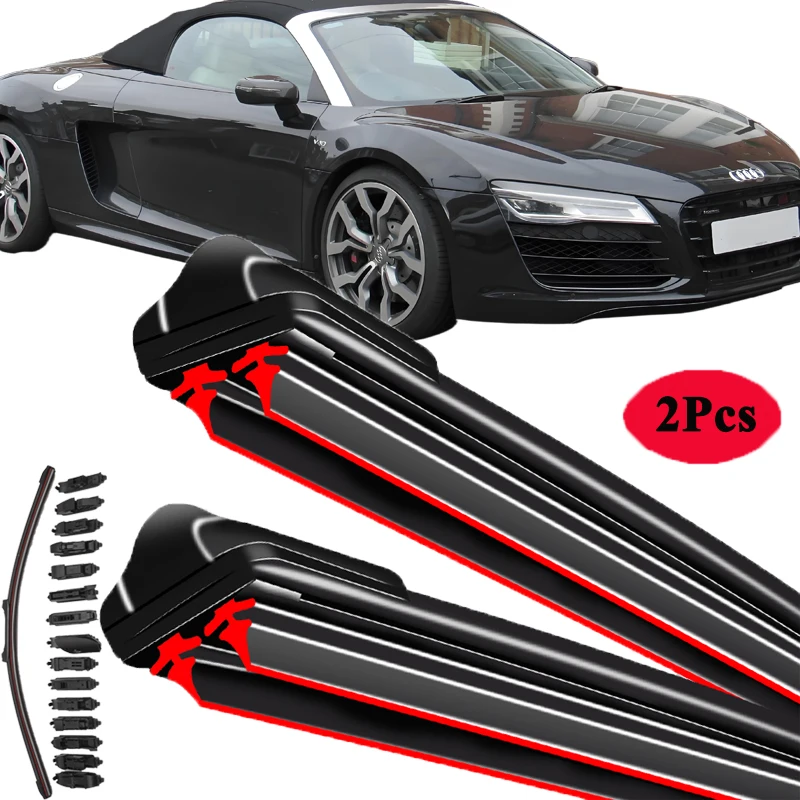

For Audi R8 2006-2024 Car Windshield Wiper Blade Front Windscreen Brushes Washer Accessories Window Cleaning Replacement Parts