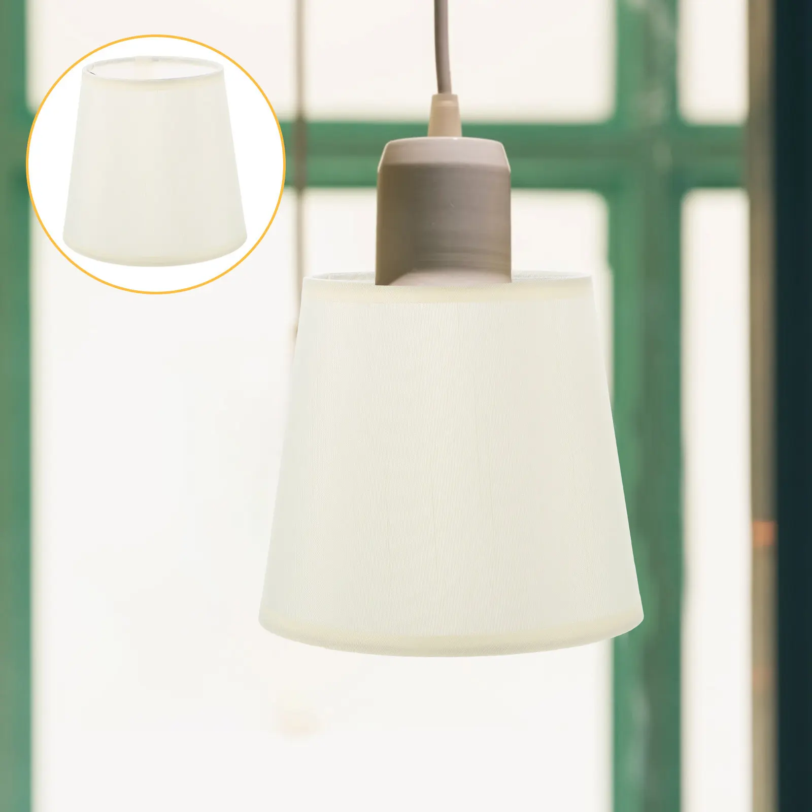 

Cloth Lamp Shade for Table Lamp Bedroom Decorative Light Cover Soften Lighting Vintage Style Hollow Out Design Modern