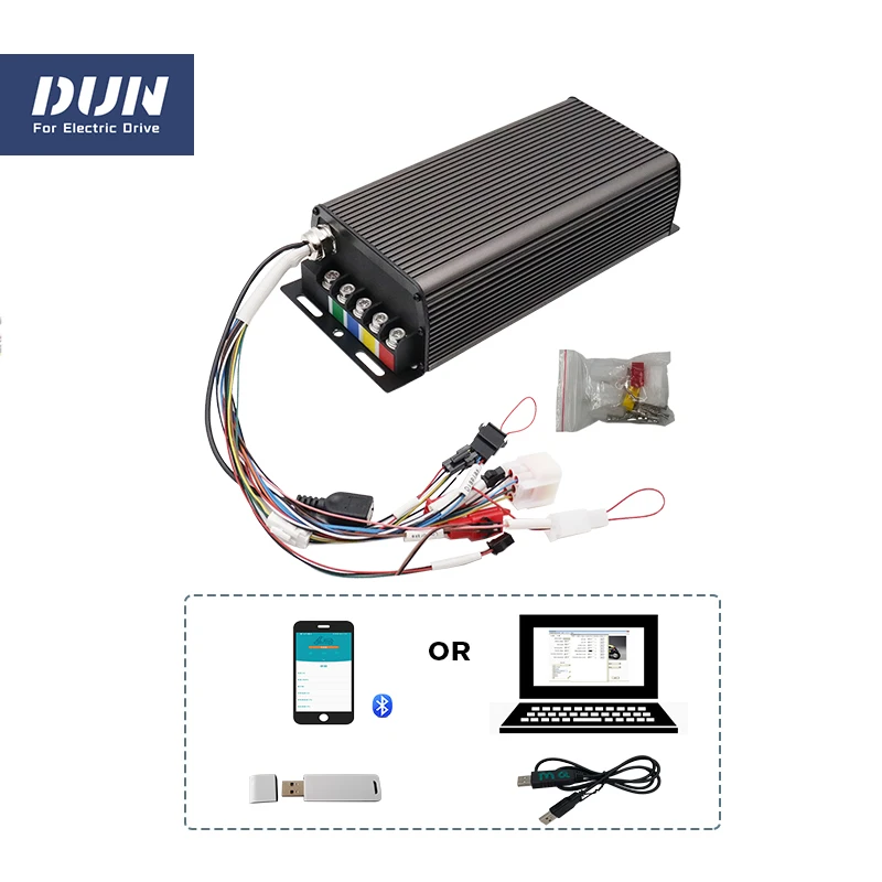 Sabvoton SVMC72150-APT V2 Version Motor Controller With PAS Regen Alarm Function For Electric Bicycle And NEW TFT 750C Display