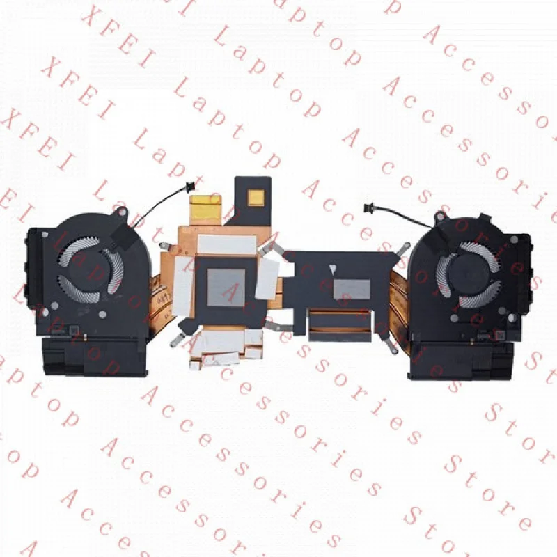 

F For DELL G15 5510 5511 5515 Laptop CPU GPU Cooling Fan with Heatsink CN-0CD2W3