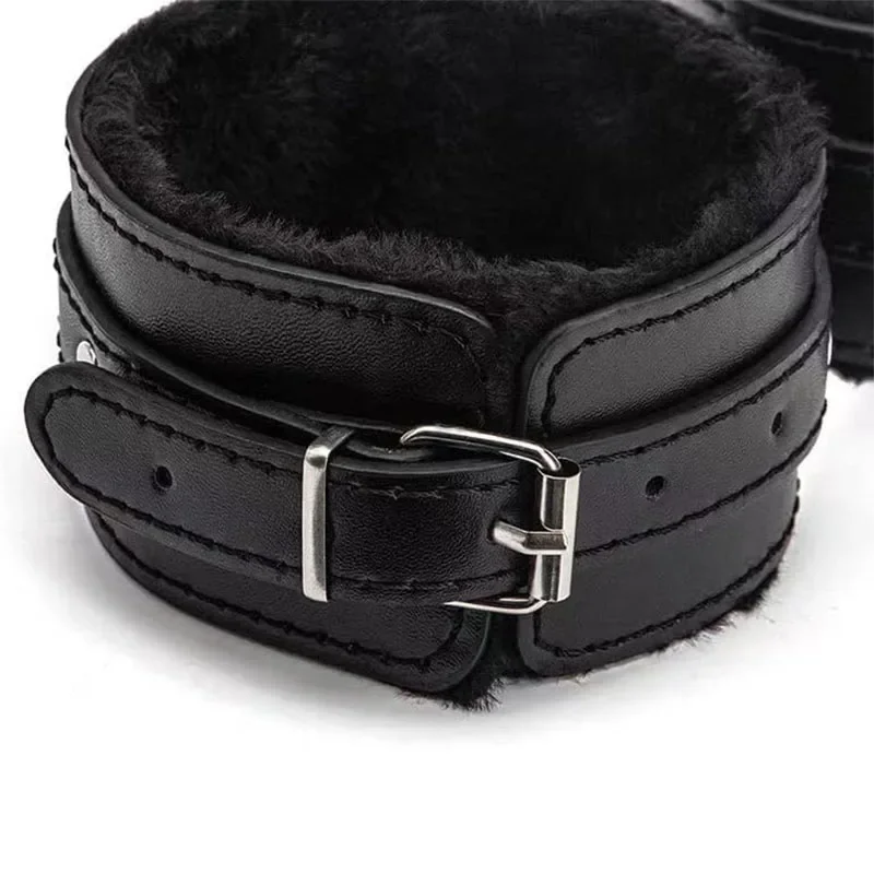 أصفاد الكاحل الإناث أصفاد الجنس الرقيق ألعاب الزوجين أصفاد الجنس حزام قابل للتعديل