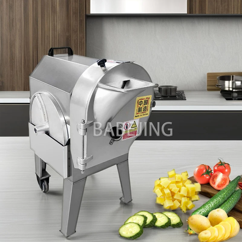 

BABEJING Large Industrial Electric Vegetable Cutter, Cabbage, Radish, And Potato Shredder