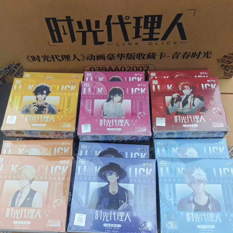 

New Sale Genuine In Stock Link Click Anime Deluxe Edtion Youth Time Mini Collection Trading Cards High Quality Surprise Gifts