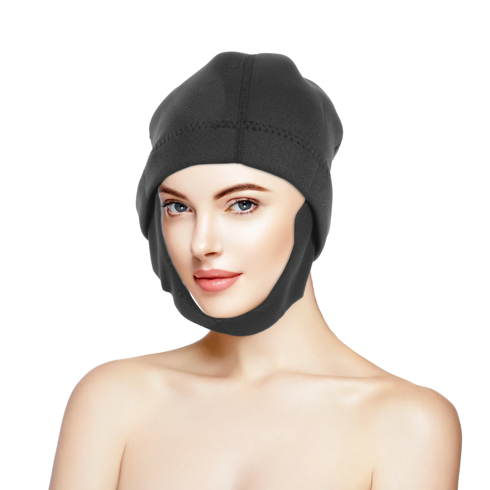 

Premium Hood For Men Thermal Swim Cap Scuba Gear Surfing Hood Snorkeling Cap With Chain Strap Diving Hoods Caps Durable
