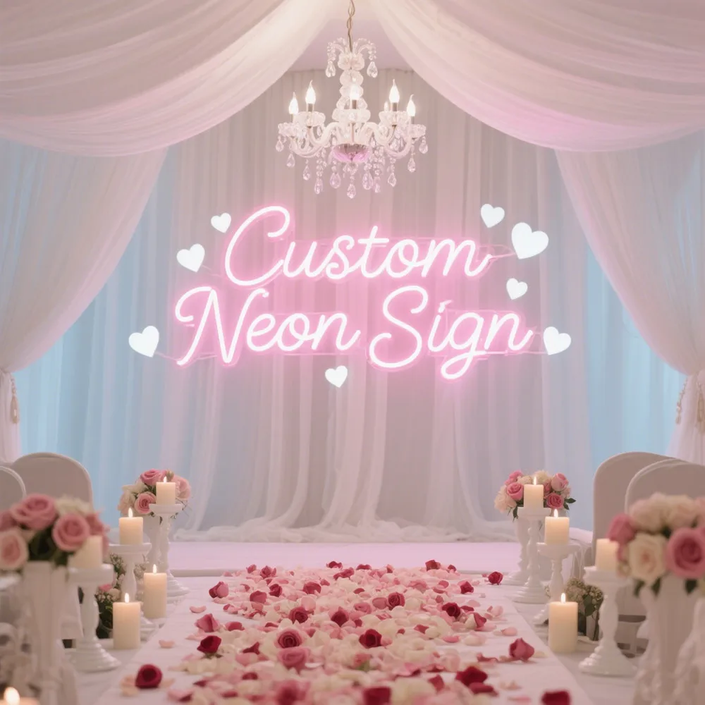 Neon Led Sign Custom Neon Sign Neon Wedding Shop Window Restaurant Birthday Room Decoration Neon Wedding Decor