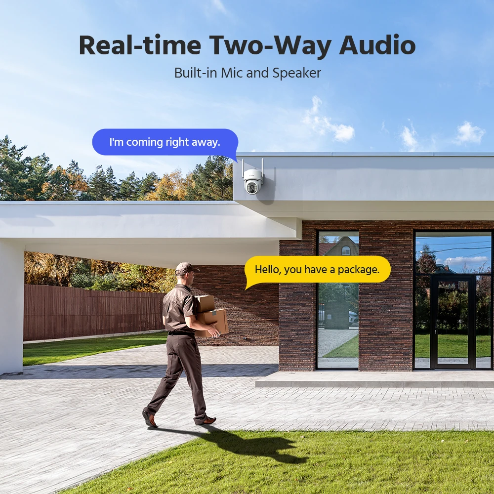 Cámara Solar Annke inalámbrica PT de 4MP, 16 canales NVR, 2,4G y 5,8G, cámara de seguridad de doble banda, sistema de cámara inalámbrica con batería Solar integrada