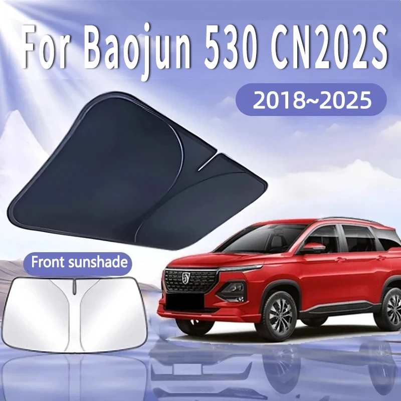 

For Baojun 530 CN202S 2018~2025 2020 Car Sun Visor Front Windshield Sunshade Heat Insulation Summer Cooling Auto Accessories