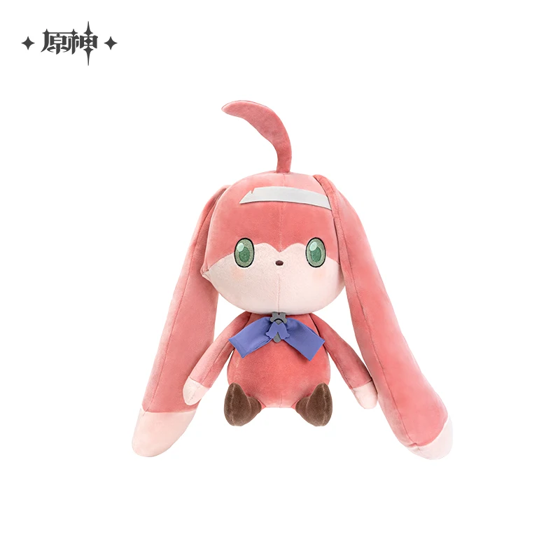 Game Genshin Impact Official Plush Keychain Clervie Emberfire House of the Hearth Rabbit Pendant Doll Cosplay Gifts