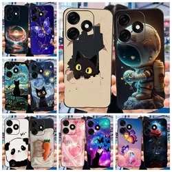 For Tecno Spark 20 Pro Case Spark 20C BG7 BG7n Cute Fashion Painted Cover Soft TPU Phone Case For Tecno Spark 20 Pro Plus Fundas
