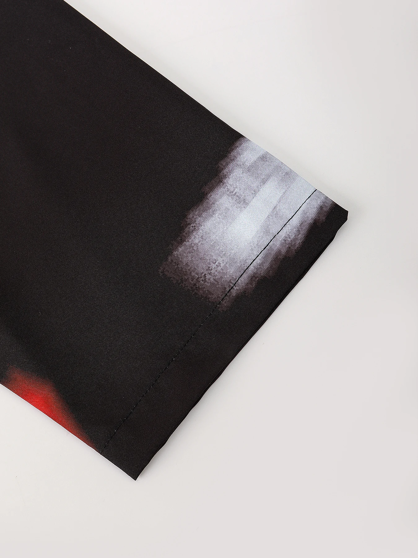 Fotografia 7: Conjuntos de Roupas Masculinas com Estampa Textual, Camisa Solta com Lapela e Calças com Cintura Elástica