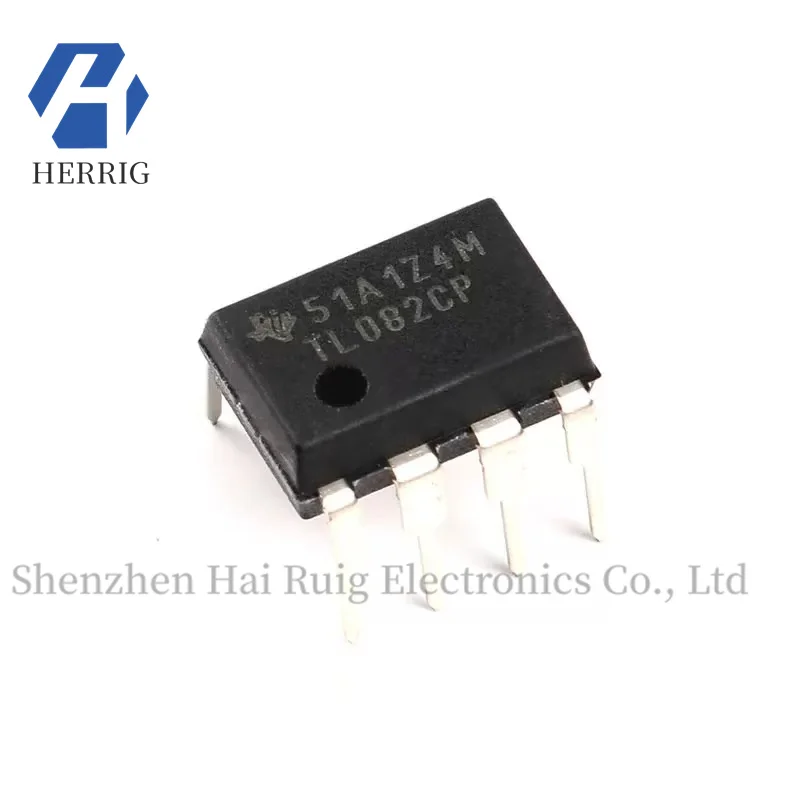 

Original TL082CP DIP-8 Operational Amplifier Chip JFETInput Low Noise