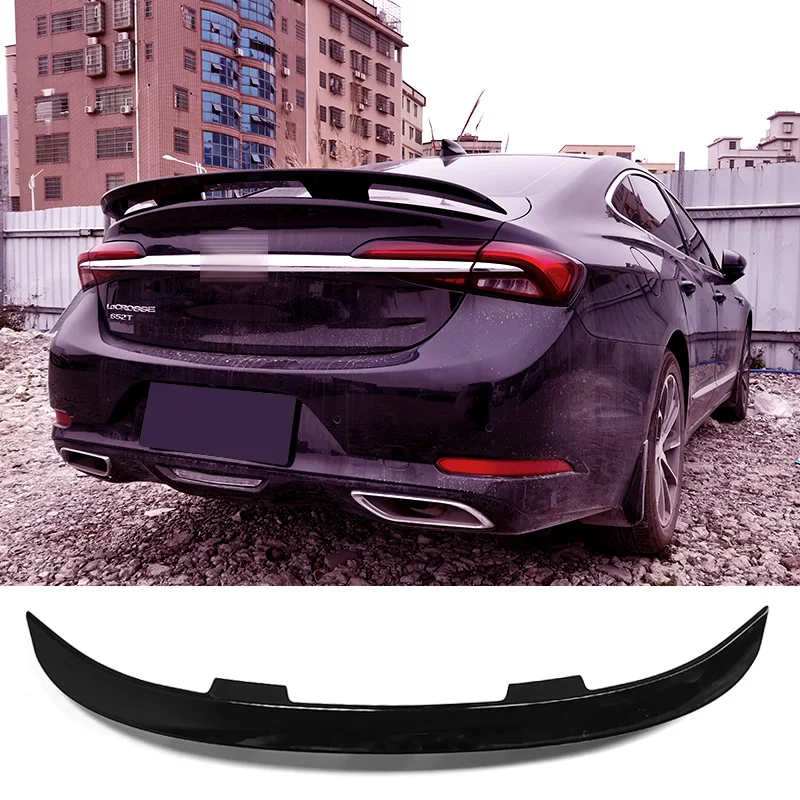 Trunk Spoiler Carbon Surface Car Rear Ducktail Wing Refit Accessories Spoiler For Buick Lacrosse 2016 To 2019