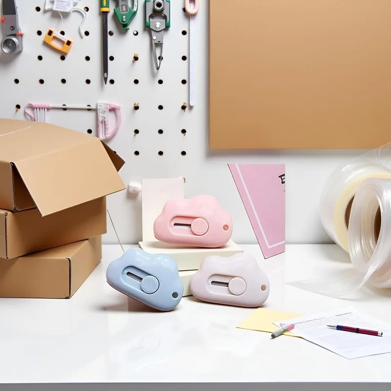 3PCS Letter Cutter，Mini Shrink Wrap CaseOpener Mini Security Blade Case Opener Plastic Letter Cutter Mini Sharp Blade Box Cutter