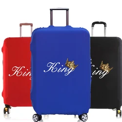 Cubierta antipolvo para equipaje de 18 a 30 pulgadas, funda protectora de equipaje de alta elasticidad, accesorios de viaje, serie King