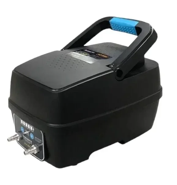 High-power AC/DC Dual-purpose Air Pump Battery Fish Tank Seafood Pond Oxygen Pump HLP-4000/8000