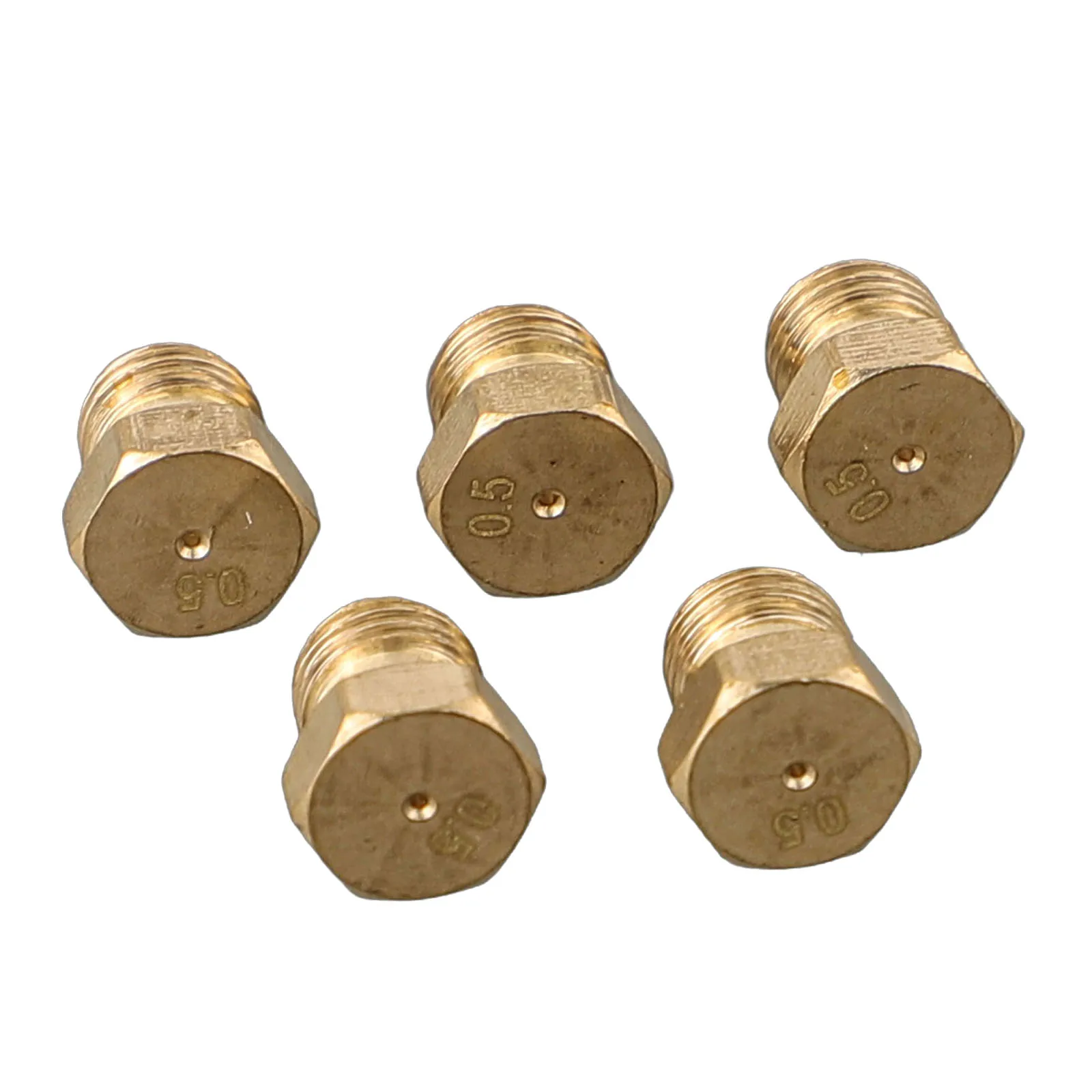 5pcs Metal Nozzle Set for Gas Burners Designed for SABAF Burners Essential Conversion Kit for Home and Commercial Use