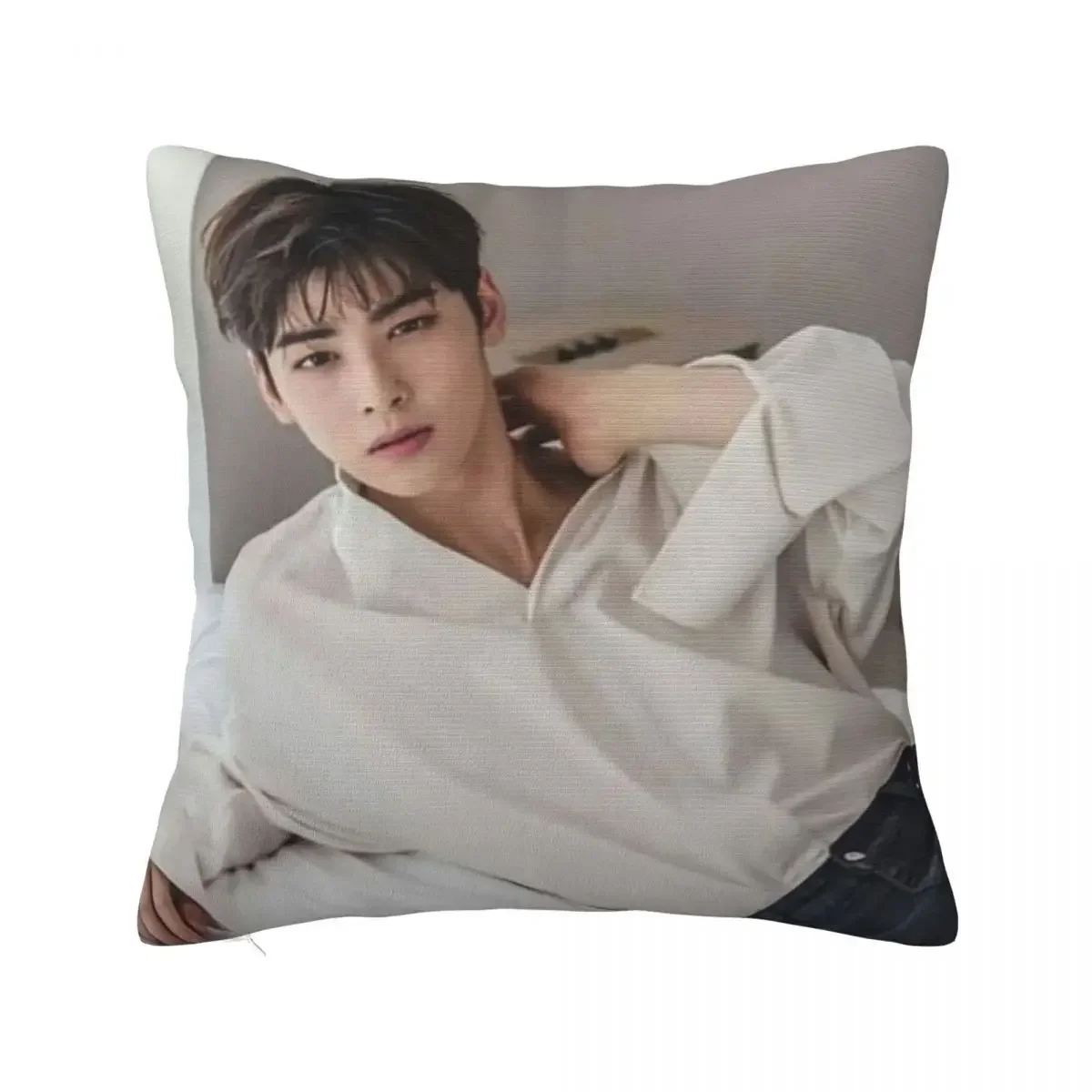 

Декоративная подушка для дома Cha Eunwoo-настоящая красота