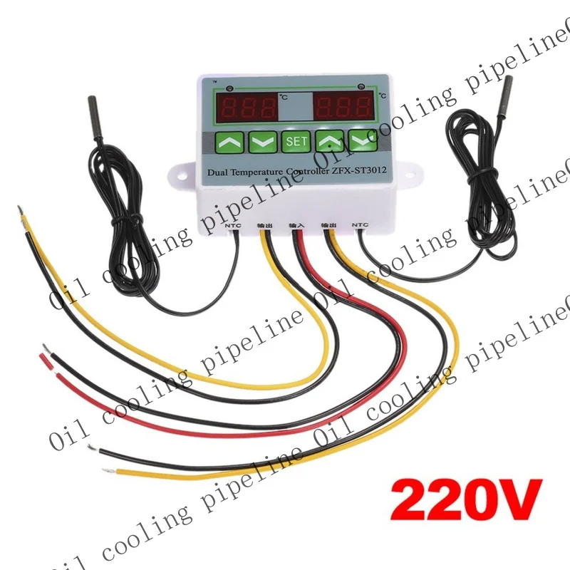 A+ For DC12V Systems Digital Thermostat NTC10K Sensor User Adjustable Parameters