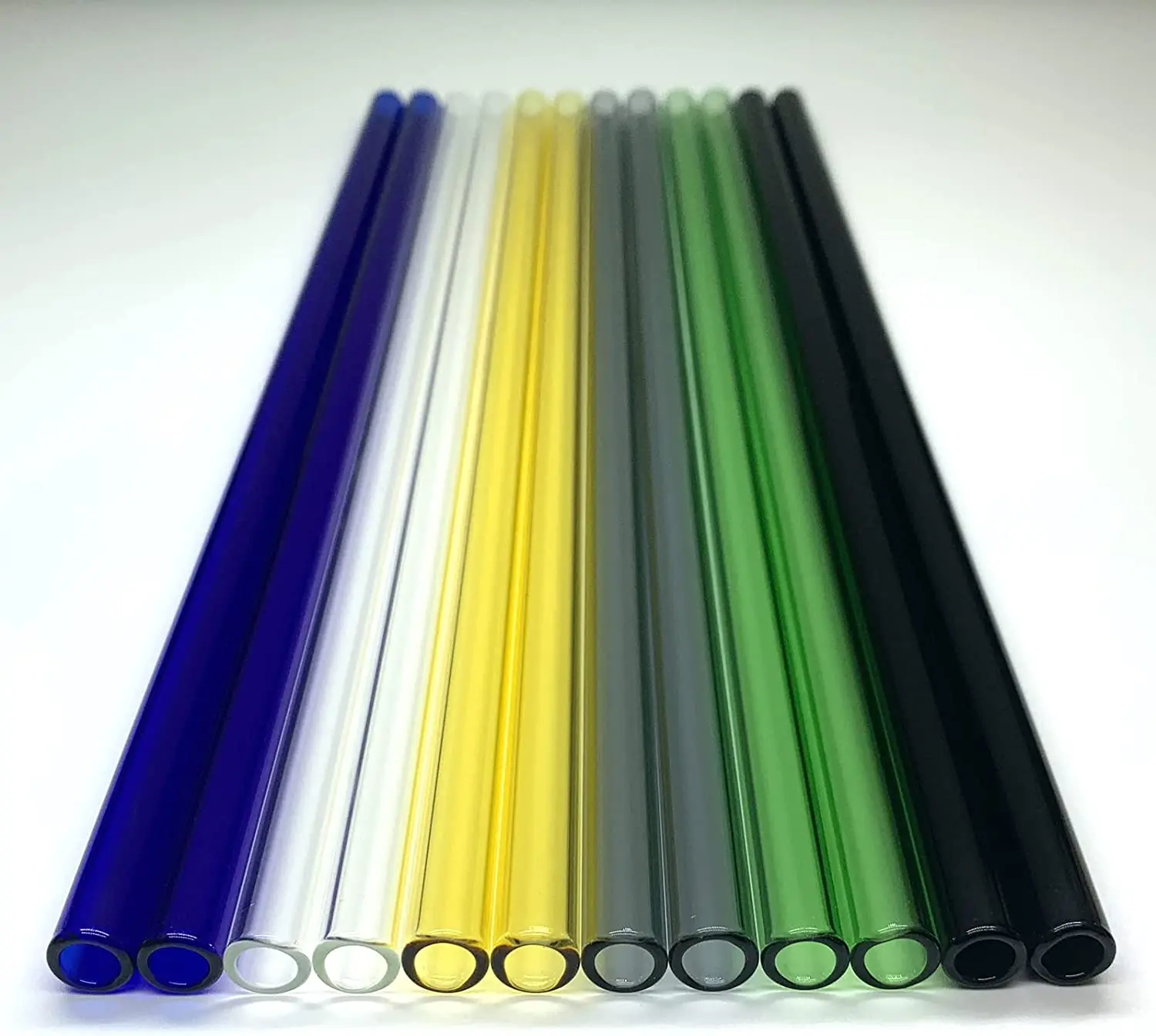 10PCS Glass Tubes 4 Inch OD 10MM Thickness 1.5MM Colorful Industrial Borosilicate Glass Tubing (10mm-4IN-Multiple Colors)