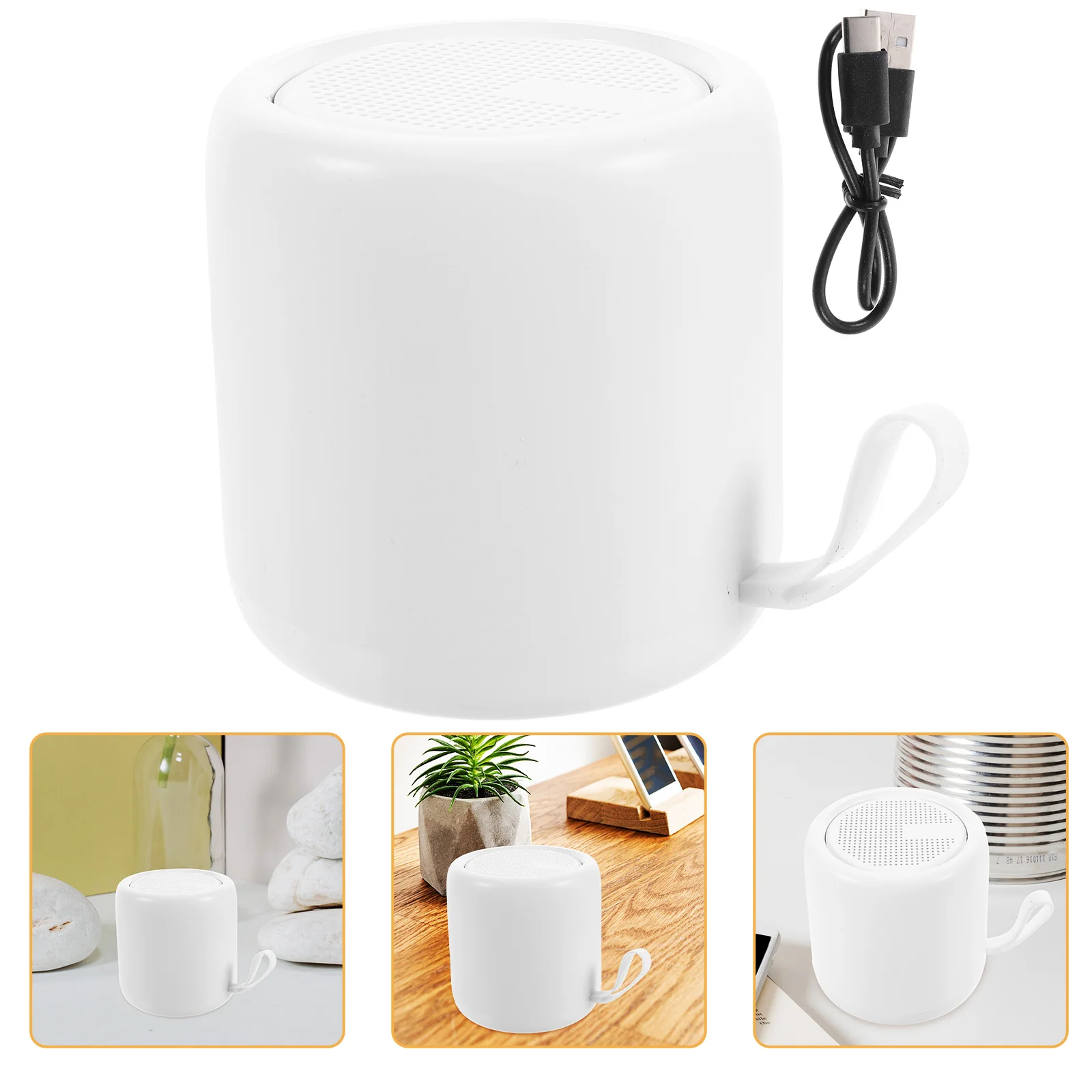 

Mini Bass Wireless Speaker Portable Rechargeable Stereo Speaker for Outdoor Travel Music Player Party Music Player